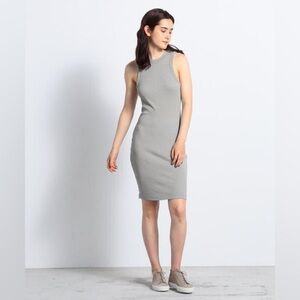 strapless open back dress JAMES PERSE WOMENS RIBBED DAILY TANK